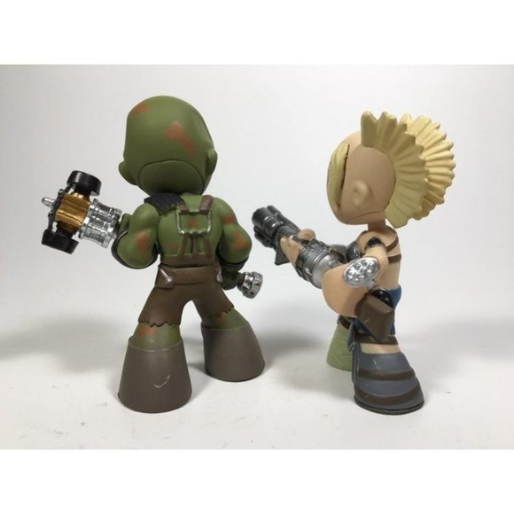 Funko Mystery Mini Fallout 3 - Super Mutant & Female Raider - Picture 2 of 2